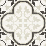 Reverie Porcelain 8" x 8" Patterned Floor Tiles - Decor 6