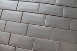 Appiani Libra 2x4 Porcelain Mosaic Tiles - Caviar Matte