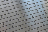Stainless Steel 1x4 Brick Mosaic Tiles