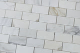 2 x 4 Calacatta Gold Marble Subway Tiles - Rocky Point Tile - Glass and Mosaic Tile Store