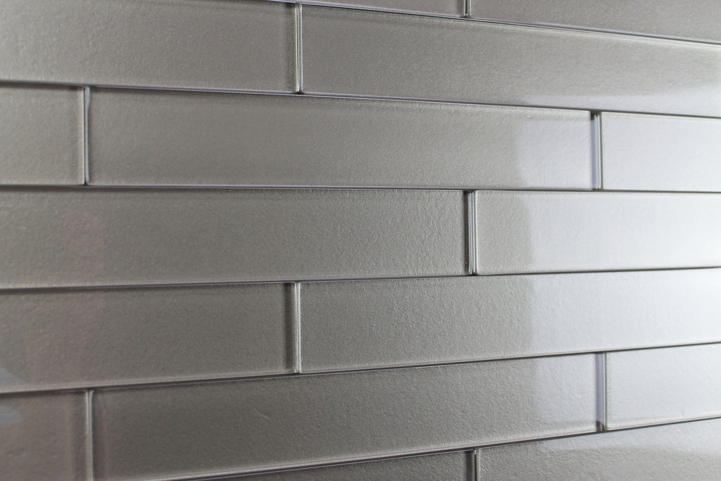 Elements Forest 2x12 Glass Subway Tiles - Rocky Point Tile - Glass and Mosaic Tile Store