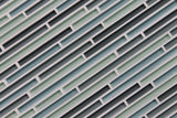 Vegas Gray and Blue Linear Glass Mosaic Tile - Rocky Point Tile - Glass and Mosaic Tile Store