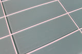 Seaside Blue 4x12 Glass Subway Tiles - Rocky Point Tile - Glass and Mosaic Tile Store