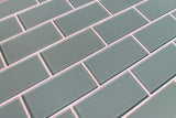 Seaside Blue 3x6 Glass Subway Tiles - Rocky Point Tile - Glass and Mosaic Tile Store