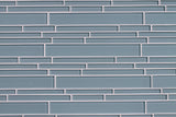Jasper Blue Linear Glass Mosaic Tiles - Rocky Point Tile - Glass and Mosaic Tile Store