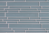 Jasper Blue Linear Glass Mosaic Tiles - Rocky Point Tile - Glass and Mosaic Tile Store