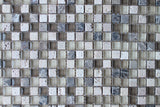 Bliss Cappucino Stone and Glass Square Mosaic Tiles - Rocky Point Tile - Glass and Mosaic Tile Store