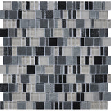 Karma Stone and Glass Mosaic Tiles - Gotham
