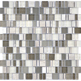 Karma Stone and Glass Mosaic Tiles - Whisper