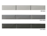 Appiani Libra 2x4 Porcelain Mosaic Tiles Combo Pack - Matte