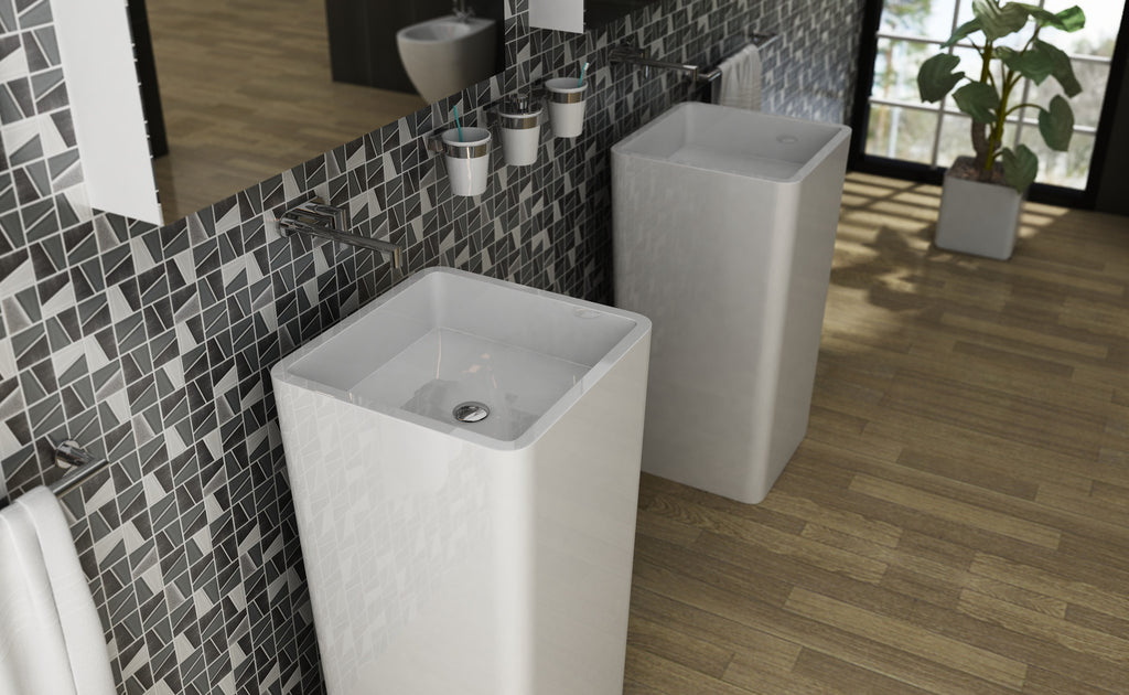 Molen Black Textured and Platinum Mosaic Tiles - Rocky Point Tile - Glass and Mosaic Tile Store