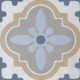 Reverie Porcelain 8" x 8" Patterned Floor Tiles - Decor 10