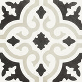 Reverie Porcelain 8" x 8" Patterned Floor Tiles - Decor 5