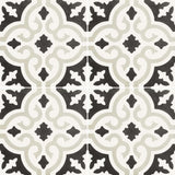 Reverie Porcelain 8" x 8" Patterned Floor Tiles - Decor 5