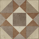 Ambra 3 Decor - Ottocento 8x8 Encaustic Look Tiles