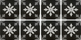 11 Sq Ft Boxes of Degas Negro - Pamesa Art Series Porcelain Tiles