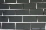 Ash 3x6 Glass Subway Tiles - Rocky Point Tile - Glass and Mosaic Tile Store