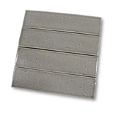 Atlanta 9.5" x 2.5" Glazed Porcelain Subway Tiles - Light Gray