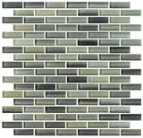 Beach Break Hand Painted Glass Mosaic Subway Tiles - Rocky Point Tile - Glass and Mosaic Tile Store
