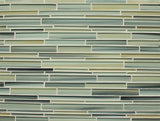 Beach Break Hand Painted Linear Glass Mosaic Tiles - Rocky Point Tile - Glass and Mosaic Tile Store