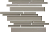 Beach Brown Linear Glass Mosaic Tile - Rocky Point Tile - Glass and Mosaic Tile Store