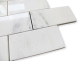Bianco Carrara Marble 3x6 Subway Tile