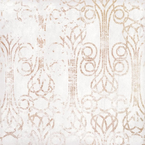 9 Sq Ft Boxes of Mestizaje Zellige Chateau Antique White Porcelain 7 x 7 Floor Tiles