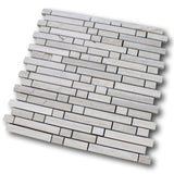 Chicago Marble Mosaic Tile - Driftwood