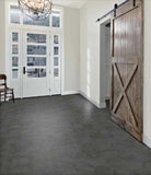 Form 7” x 8” Hexagon Cement Look Glazed Porcelain Tiles - Graphite
