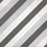 Form 8” x 8” Cement Look Glazed Porcelain Tiles - Ice Deco Diamond