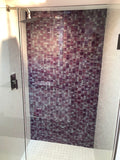 Fusion Purple Glass Mosaic Tiles