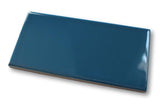 Hello 3" x 6" Ceramic Subway Tiles - Glossy Blue