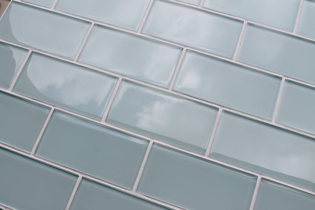 Ice Age 3x6 Glass Subway Tiles - Rocky Point Tile - Glass and Mosaic Tile Store
