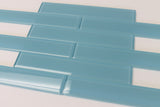 Infinity Blue 2x12 Glass Subway Tiles - Rocky Point Tile - Glass and Mosaic Tile Store