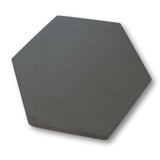 11 Sq Ft Boxes of Konzept Glazed Porcelain 7" x 8" Hexagon Tiles - Terra Grigia Matte
