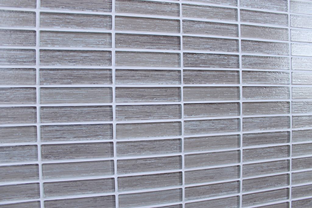 Silk Series Latte  Textured Glass Mosaic Tiles - Rocky Point Tile - Glass and Mosaic Tile Store