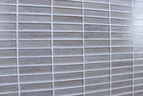 Silk Series Latte  Textured Glass Mosaic Tiles - Rocky Point Tile - Glass and Mosaic Tile Store