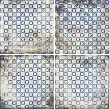 11 Sq Ft Boxes of Mariner 900 8x8 Glazed Porcelain Pattern Floor Tile - Blu Decor Maioliche 6