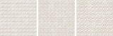 Melody 8" x 8" Glazed Porcelain Patterned Tiles - Beige and White Blend