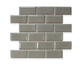 Victorian Beveled Gloss Mosaic Tiles Combo Pack - Greens