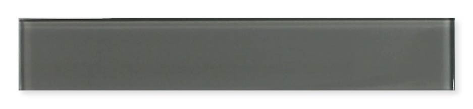 Pebble Gray 2x12 Glass Subway Tiles - Rocky Point Tile - Glass and Mosaic Tile Store