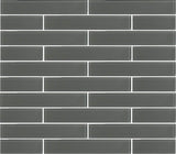 Pebble Gray 2x12 Glass Subway Tiles - Rocky Point Tile - Glass and Mosaic Tile Store