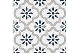 11 Sq Ft Box of Picasso Porcelain 8″ × 8″ Cement Look Tiles - Castillo Blue Gray