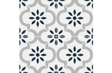 11 Sq Ft Box of Picasso Porcelain 8″ × 8″ Cement Look Tiles - Castillo Blue Gray