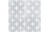 11 Sq Ft Box of Picasso Porcelain 8″ × 8″ Cement Look Tiles - Flores Grigio
