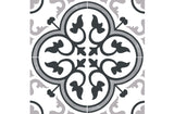 11 Sq Ft Box of Picasso Porcelain 8″ × 8″ Cement Look Tiles - Torini White