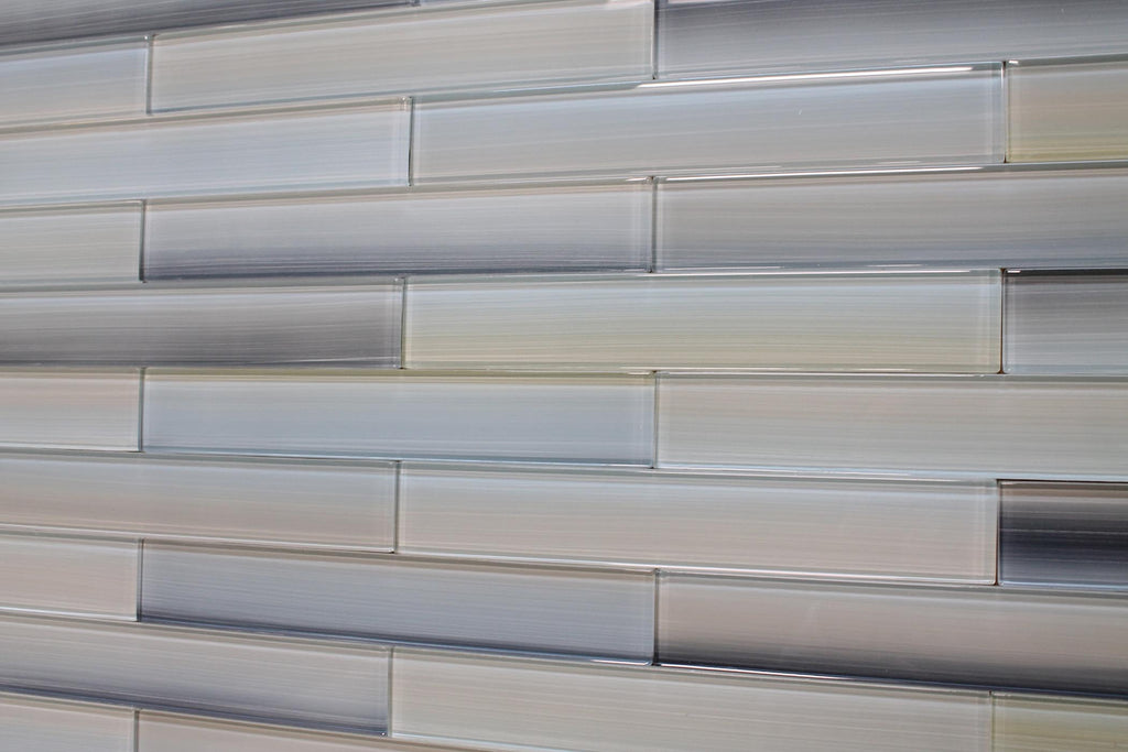 Reflections Hand Painted 2x12 Glass Subway Tiles - Rocky Point Tile - Glass and Mosaic Tile Store