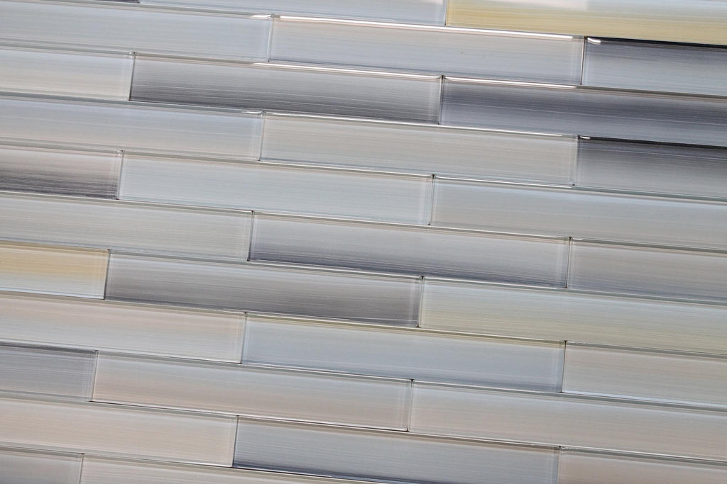 Reflections Hand Painted 2x12 Glass Subway Tiles - Rocky Point Tile - Glass and Mosaic Tile Store