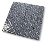 Riflessi Arabesque Hand Glazed Porcelain Tiles - Blu Notte