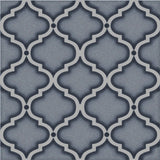 Riflessi Arabesque Hand Glazed Porcelain Tiles - Blu Notte